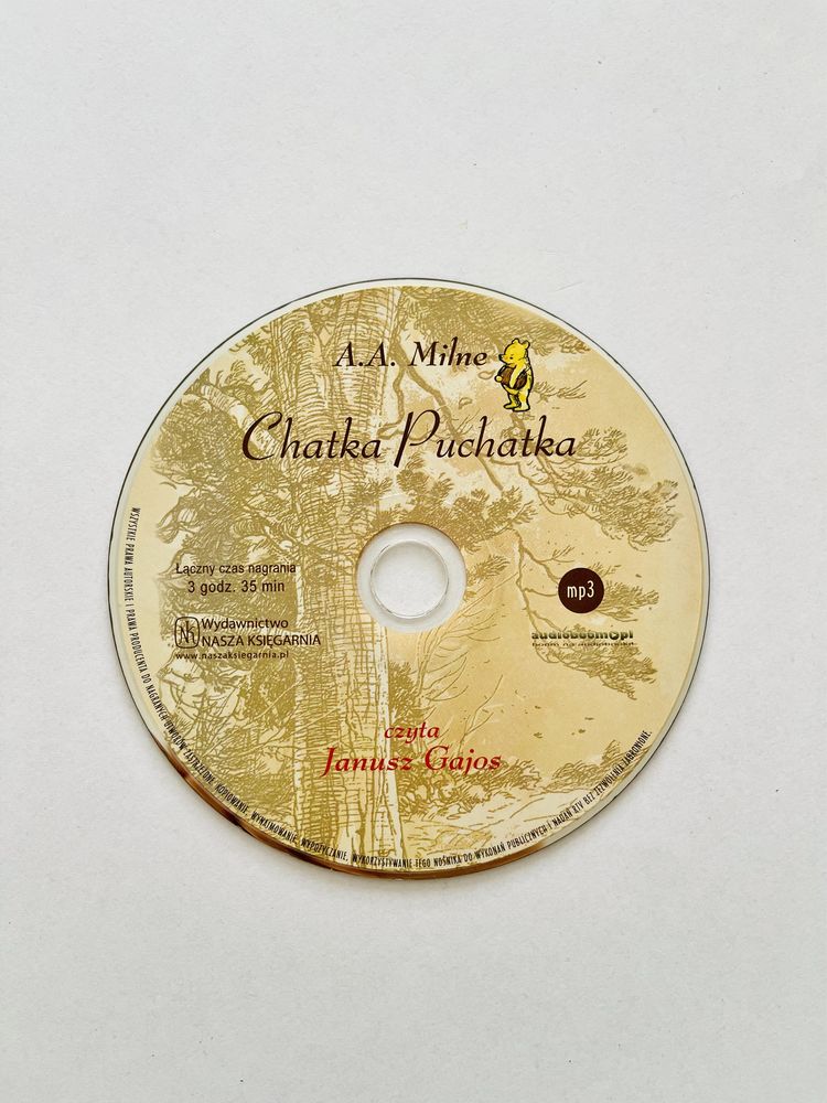 AUDIOBOOK na CD: Chatka Puchatka (czyta Janusz Gajos)