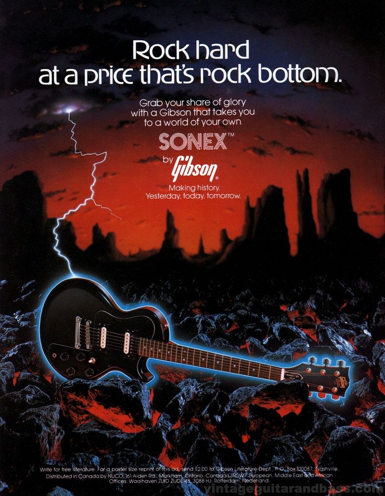 Guitarra Gibson Sonex 180 Deluxe