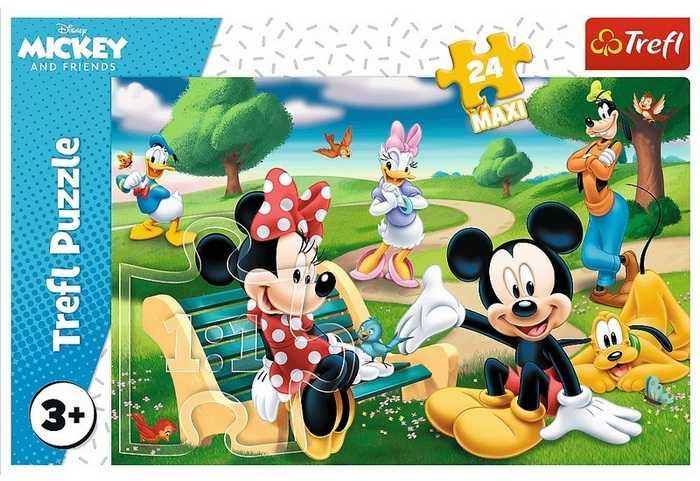 Puzzle Maxi 24 Myszka Miki w Gronie Przyjaciół 14344 TREFL