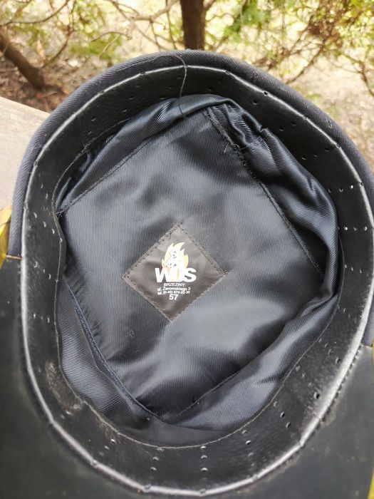 Oficerska czapka strażacka