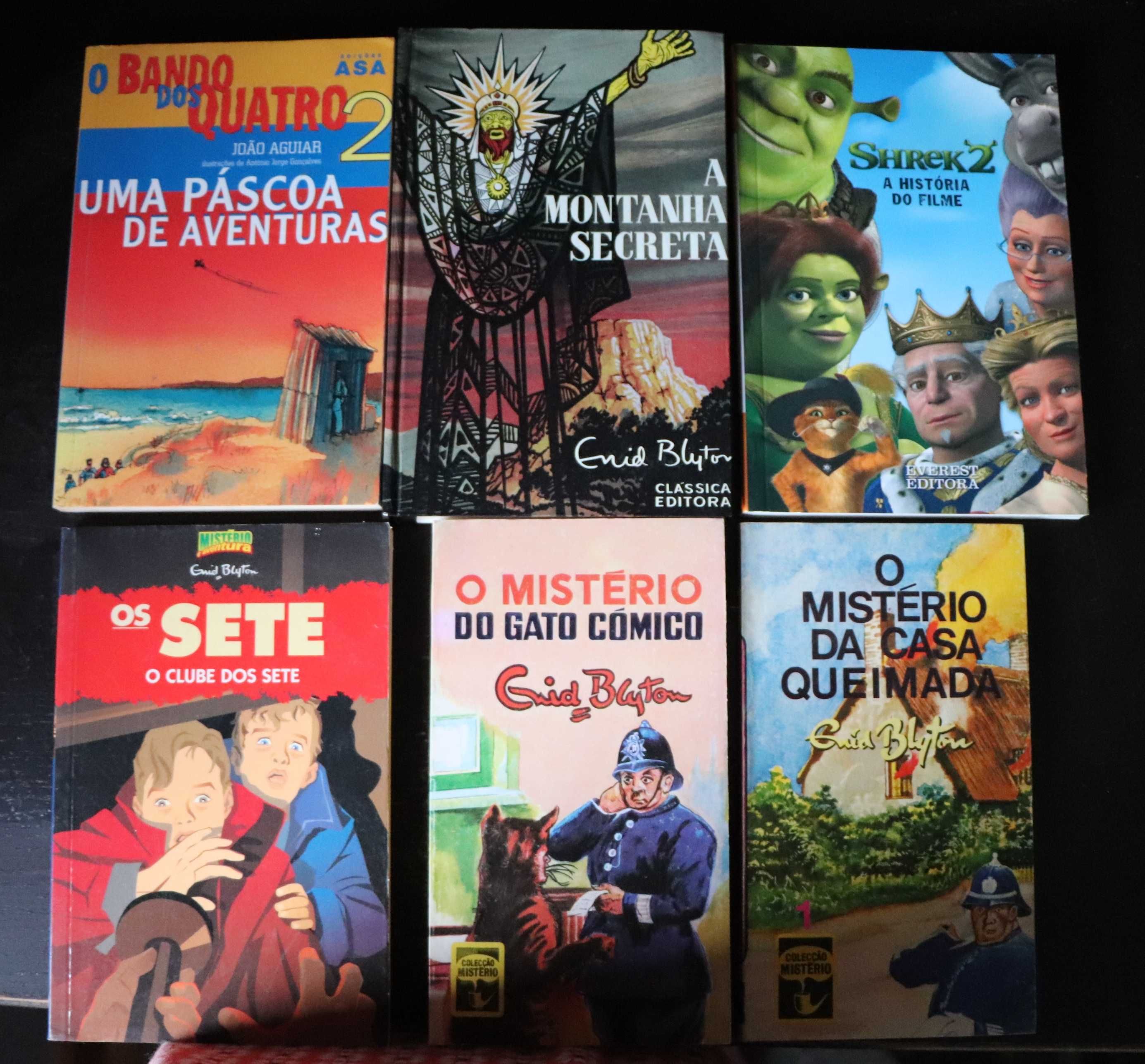 Vários livros juvenis