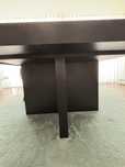 Mesa de Jantar em Madeira Wengué quadrada e Extensível