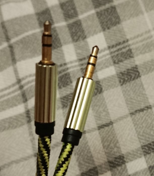 Аудіо подовжувач плетений папа -папа