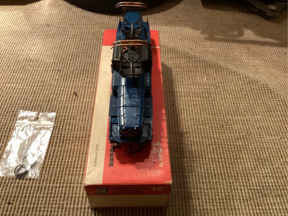 JOUEF 8335 Locomotiva H0 eléctrica crocodilo azul da SNCF. Excelente.