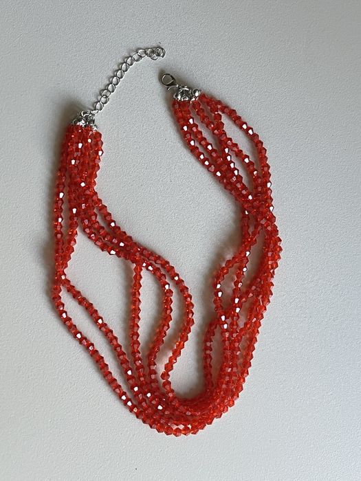 Намисто червоне , чокер