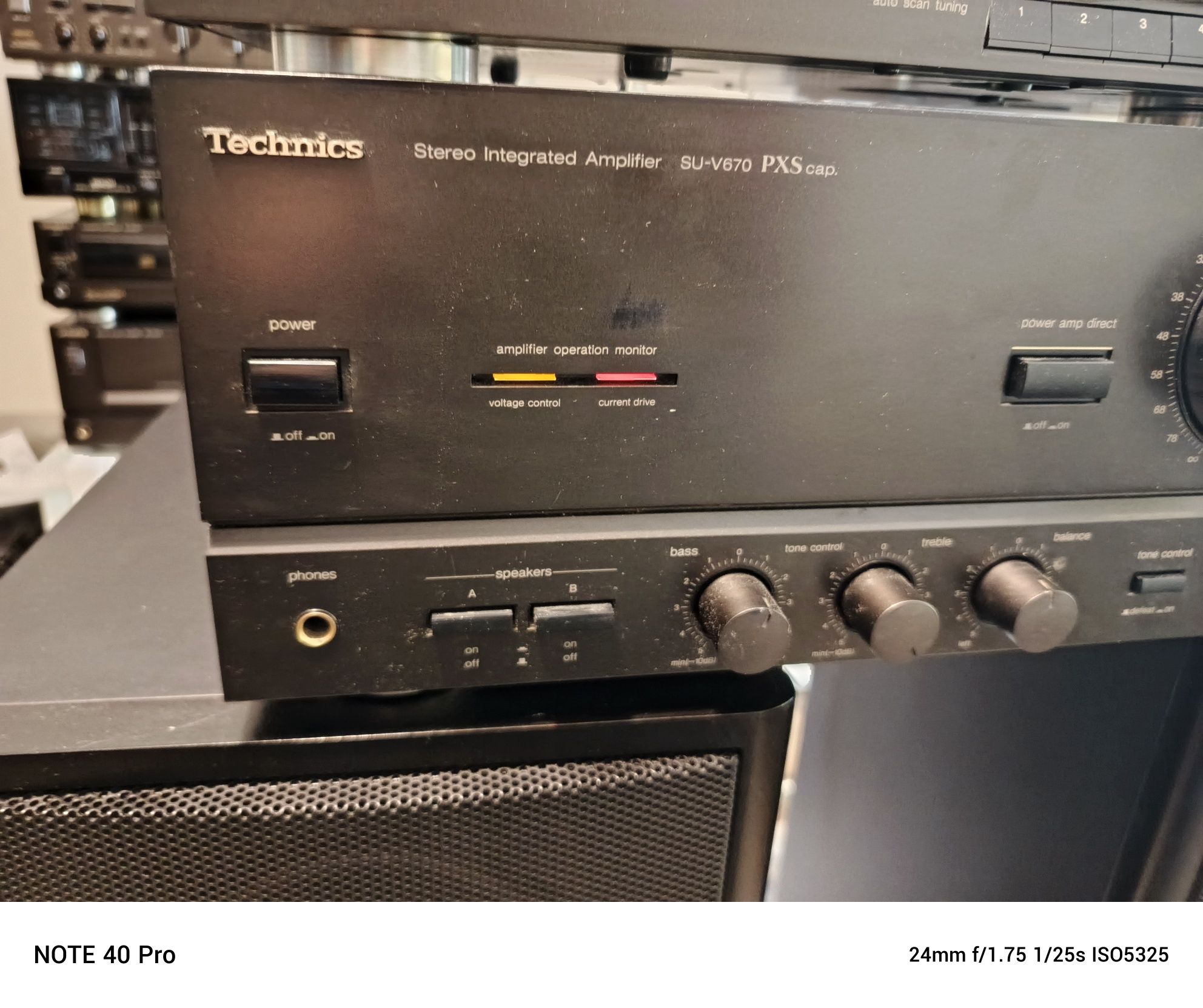 Technics wzmacniacz.