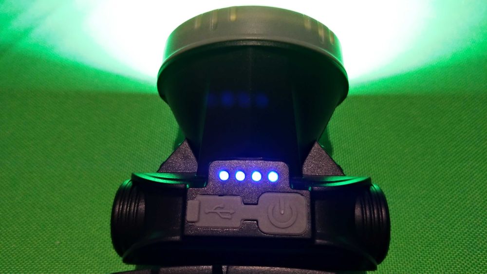 Фонарь налобный аккумуляторный фонарик на голову ліхтарик Yemao-circle