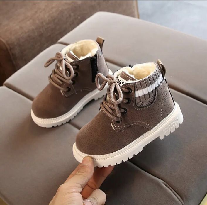 Распродажа! Очень стильные зимние детские ботинки для мальчика