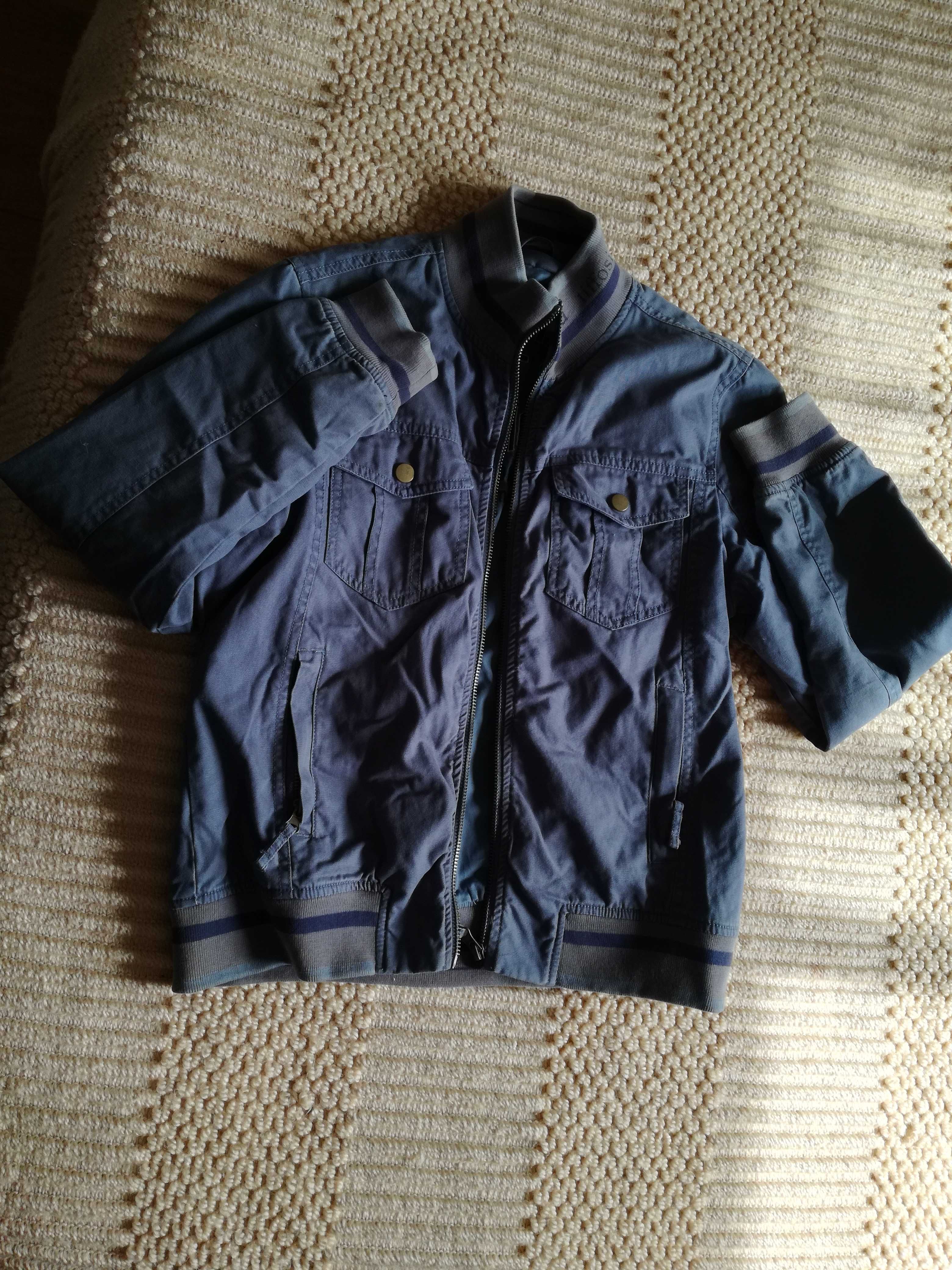 Blusão casaco bomber cinzento da Tiffosi
