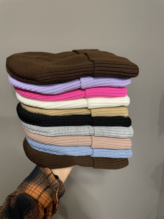 Шапка зима one size. Шапка зимова дитяча/жіноча. Шапка на флісі