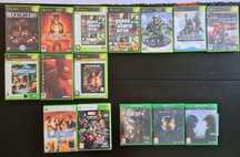 Conjunto de 10 Jogos Xbox / 2 Xbox 360 / 3 Xbox One