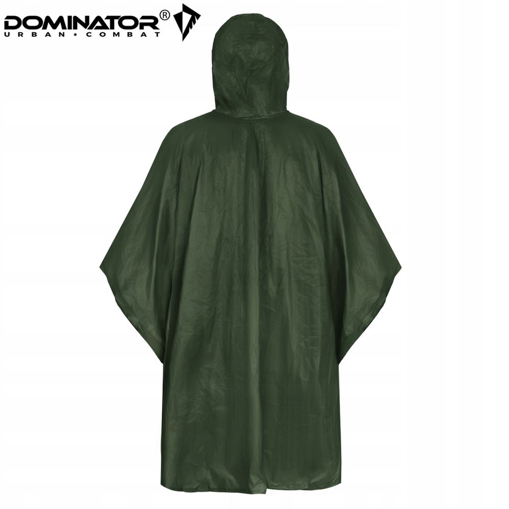 Poncho Dominator r. uniwersalny zielony SUPER CENA