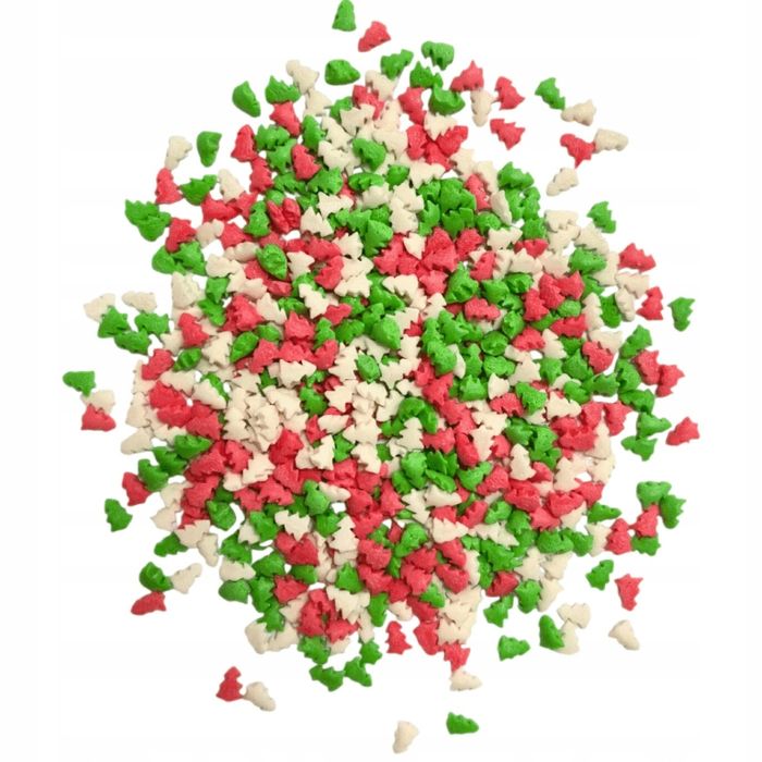 Posypka Cukrowa Święta Boże Narodzenie Choinki Choinkowy Mix 50G
