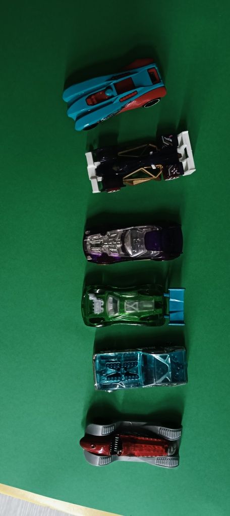 Conjunto de 6 carrinhos da Hot weells