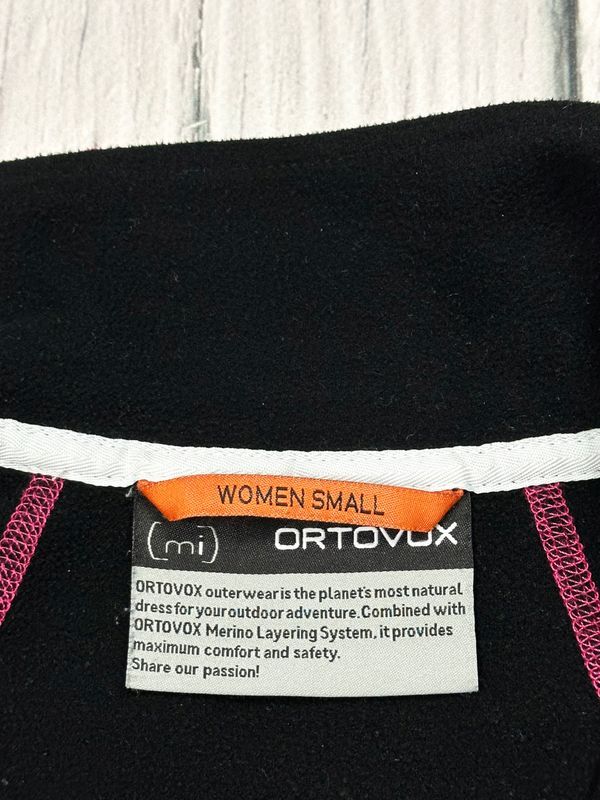 Ortovox Merino Inside Trekkingowa Rozpinana Bluza Damska Logowana r. S