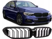 Nerki Grill BMW G30 G31 Przedlift LCI STYLE Czarny Połysk
