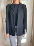 Czarny żakiet marynarka Liz Claiborne USA vintage M