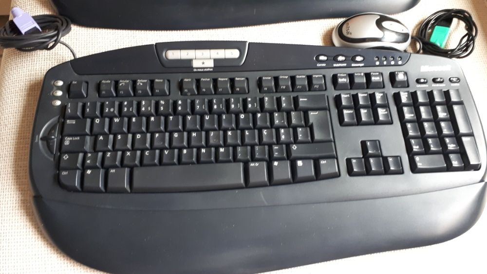 Teclados p/ PC Microsoft (2 unidades)