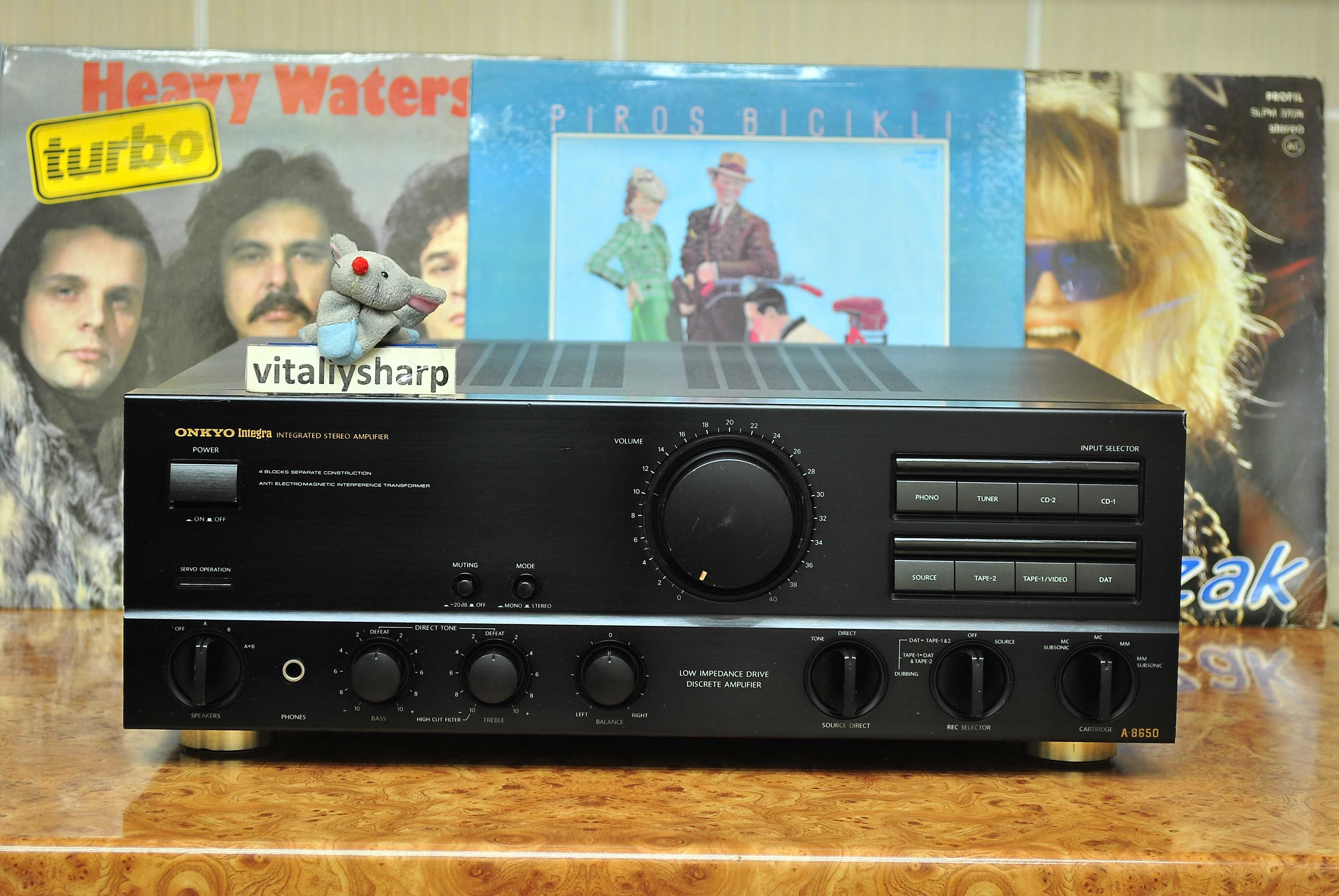 ONKYO INTEGRA A-8650 () 14кг 90вт суперзвук!