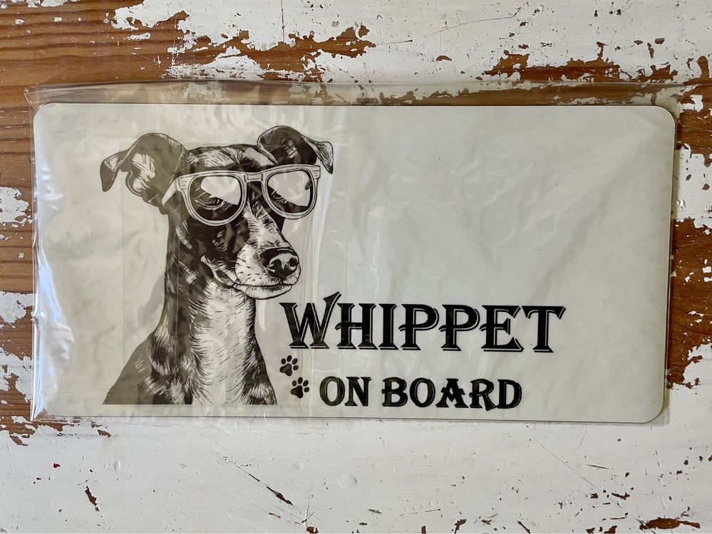 Magnes na samochód whippet chart