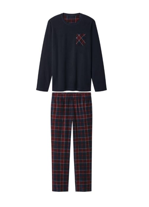 Тепла флісова чоловіча піжама, livergy.