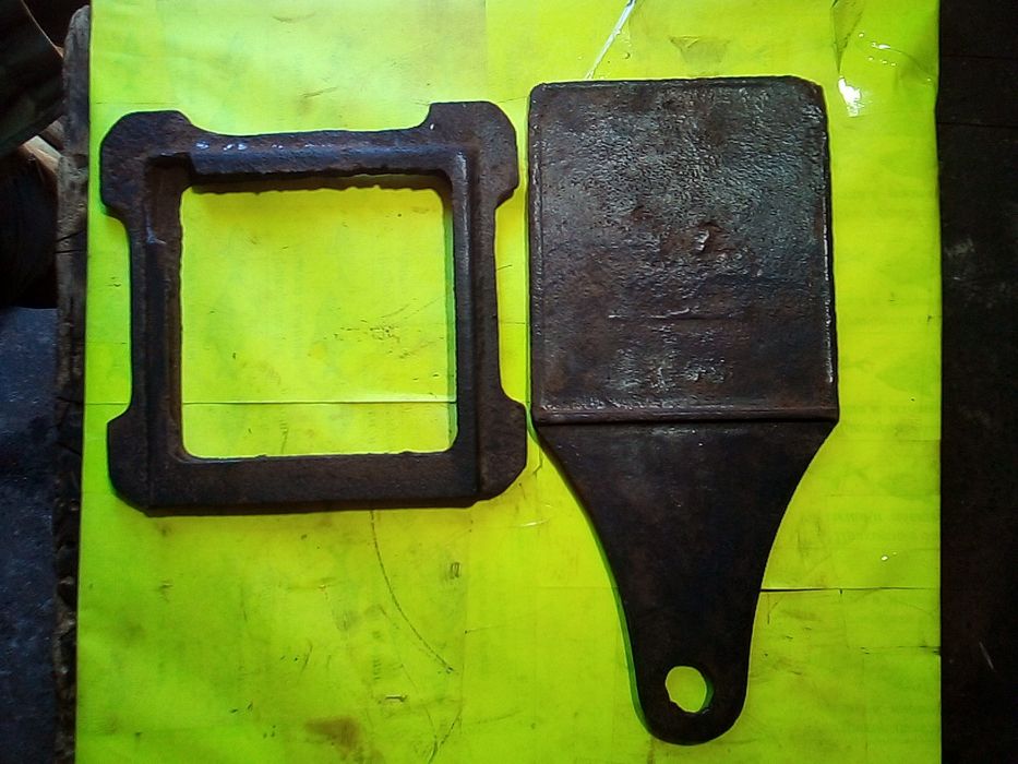 Заслонка (задвижка) печная