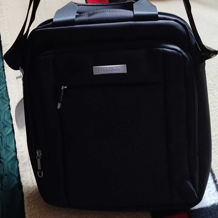 Сумка для ноутбука чоловіча через пличе