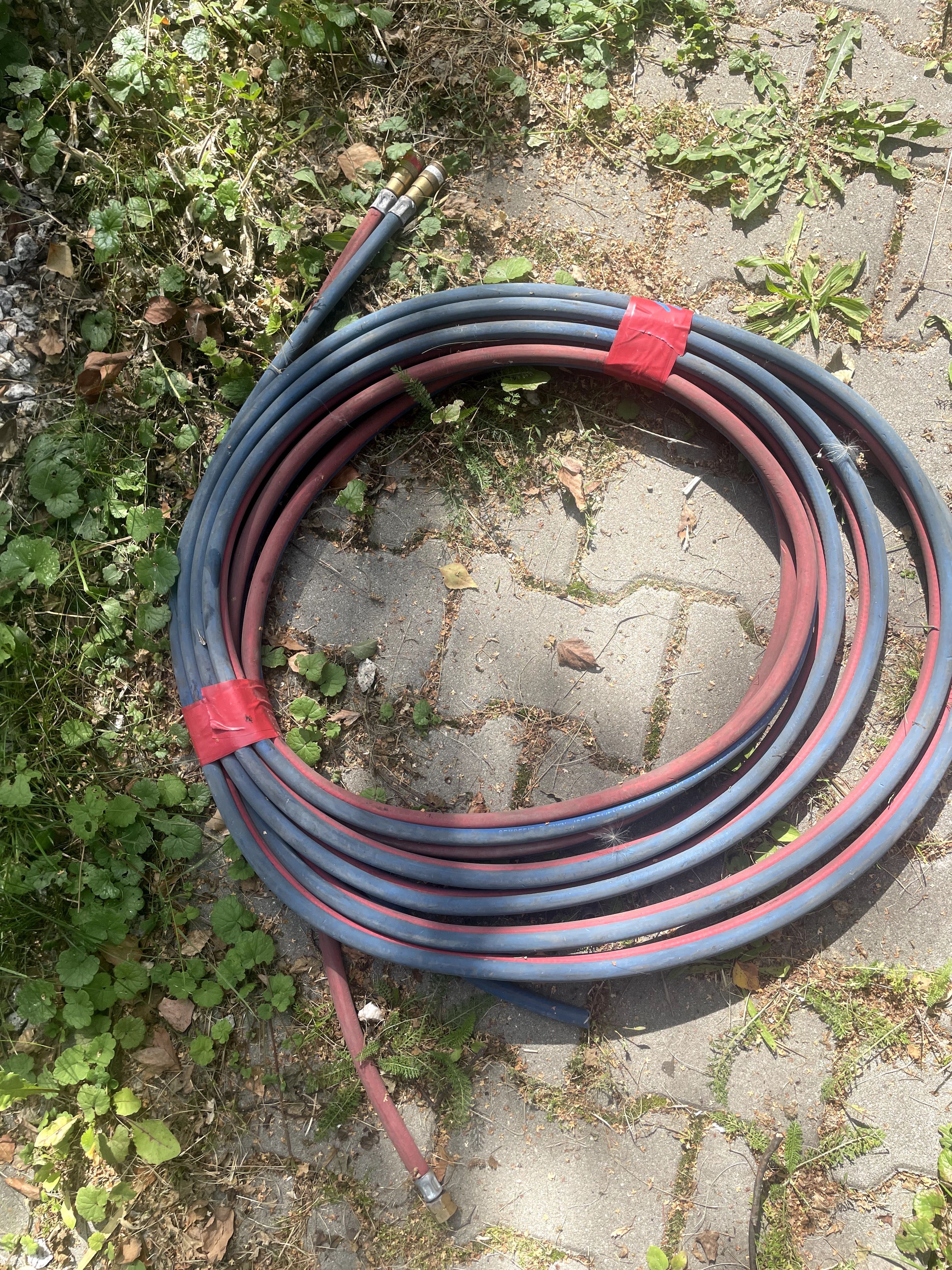 wąż spawalniczy zespolony tlen+acetylen +-10m
