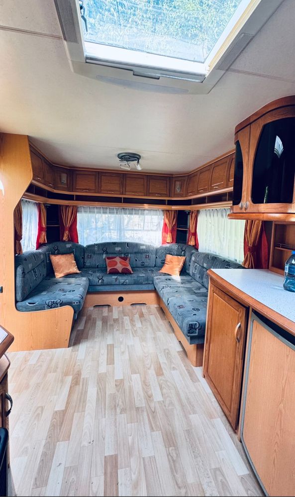 Przyczepa kempingowa Hobby Prestige 560 z '07r super stan 4/5 osobowa