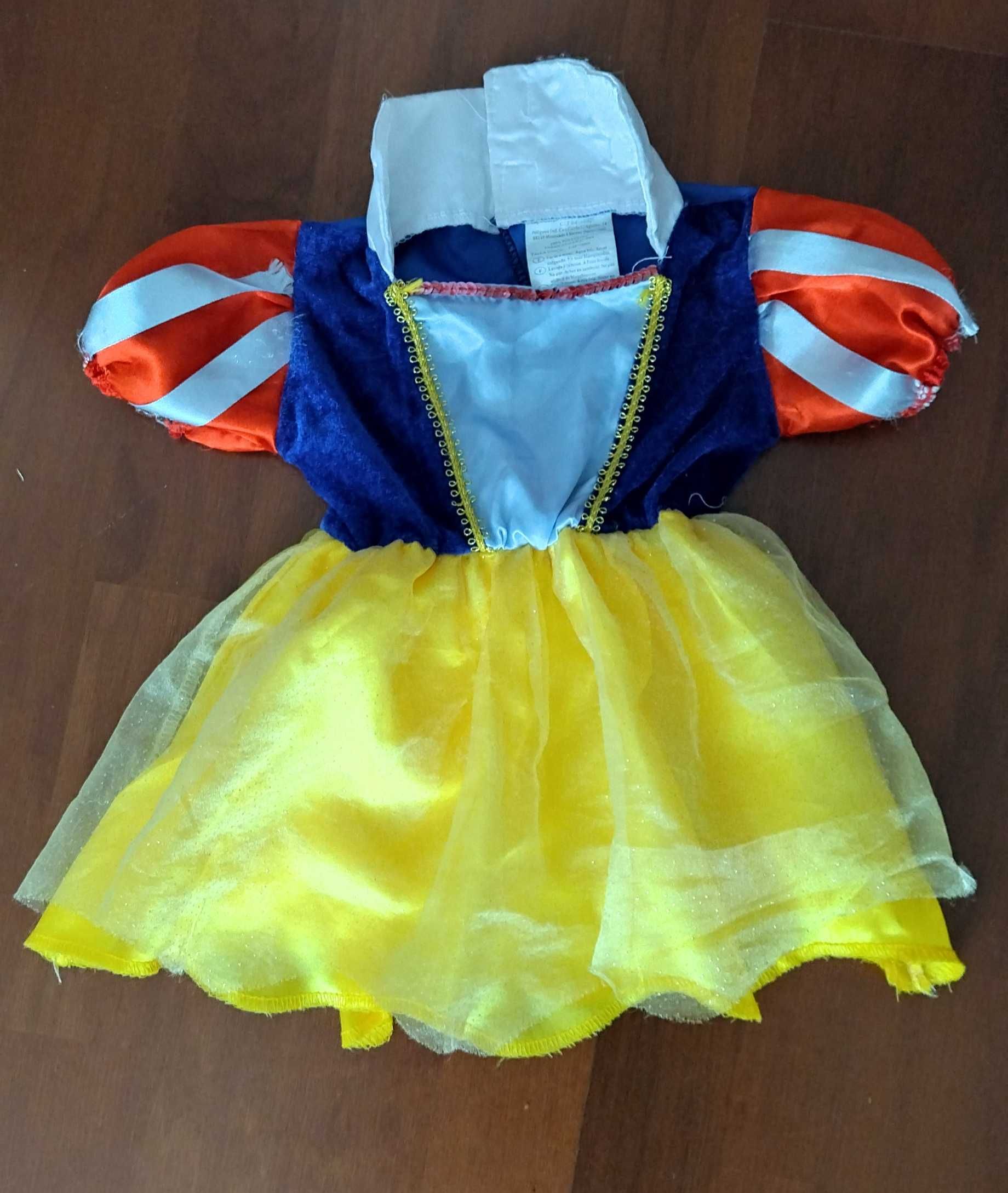 Vestido disfarce "Branca de Neve"