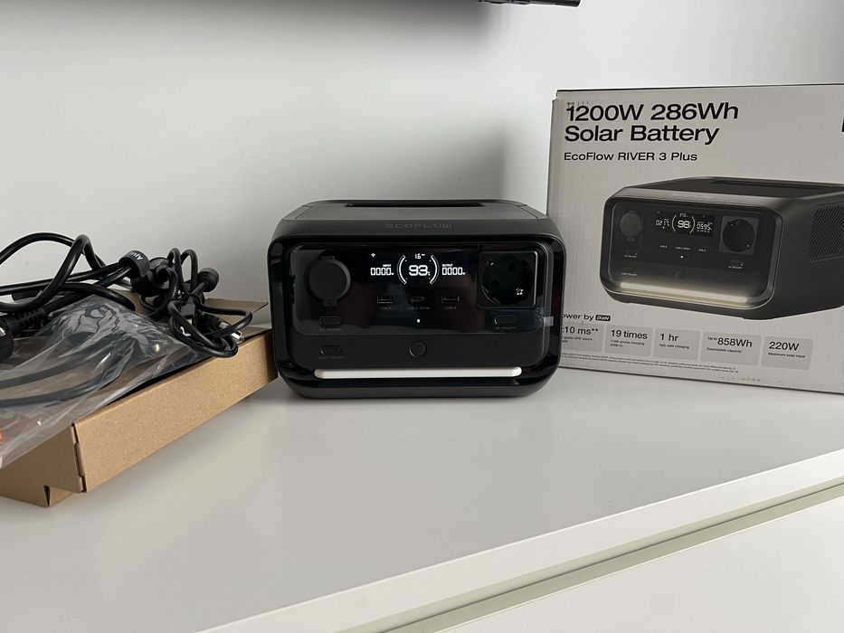 Зарядна станція EcoFlow RIVER 3 Plus   В НАЯВНОСТІ !