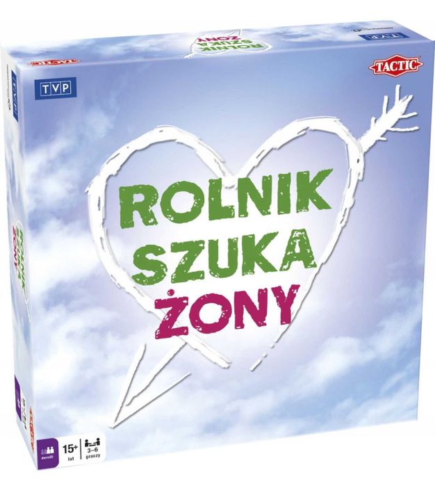 Książka + gra Rolnik szuka żony zestaw , NOWE