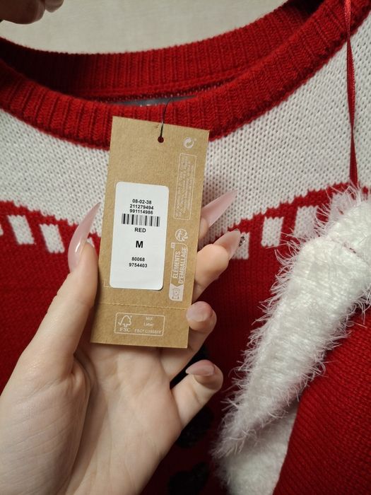 Новое новогоднее платье с шапочкой