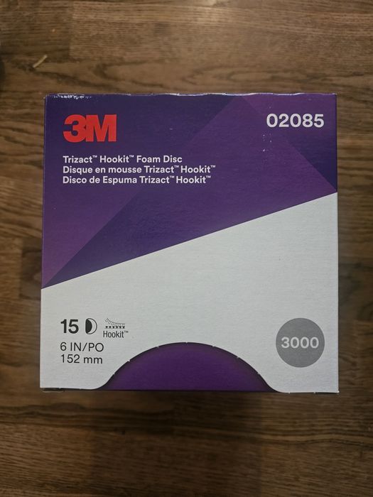 Piankowy Dysk Ścierny 3M 6" 152mm P3000 Trizact (02085) nowy model