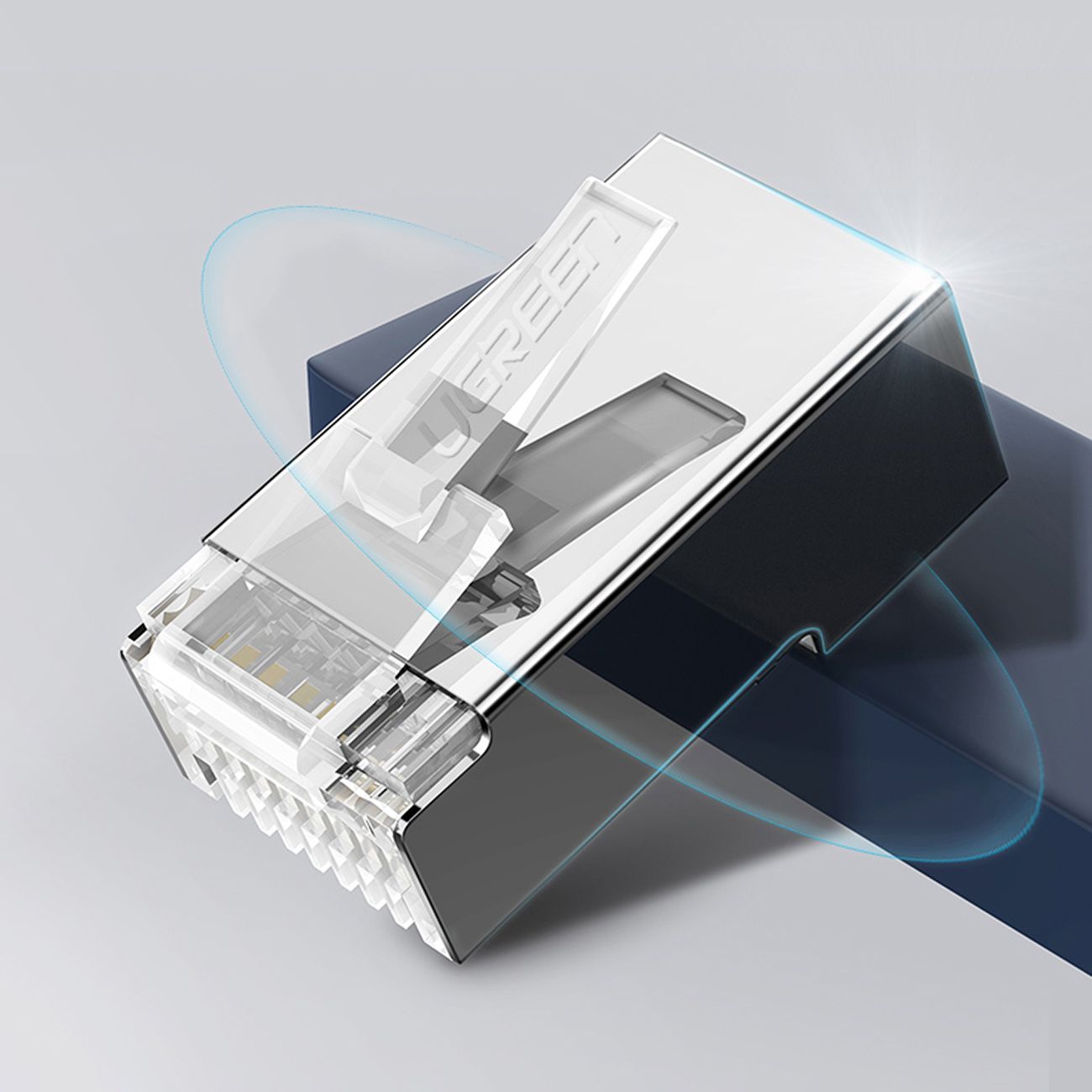 wtyczka końcówka rj45 do skrętki 8p8c utp c