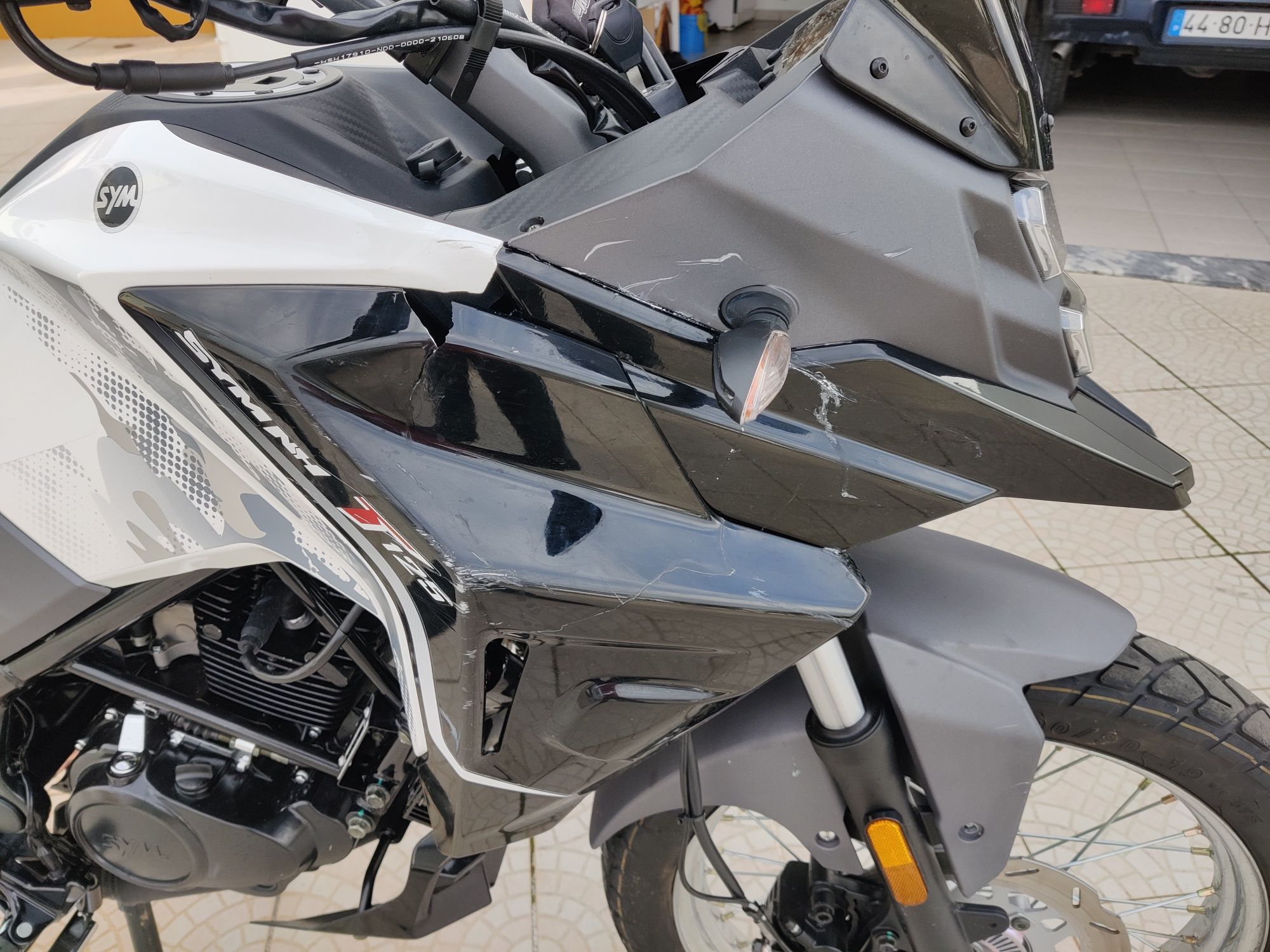SYM NHT125 com poucos kilometros