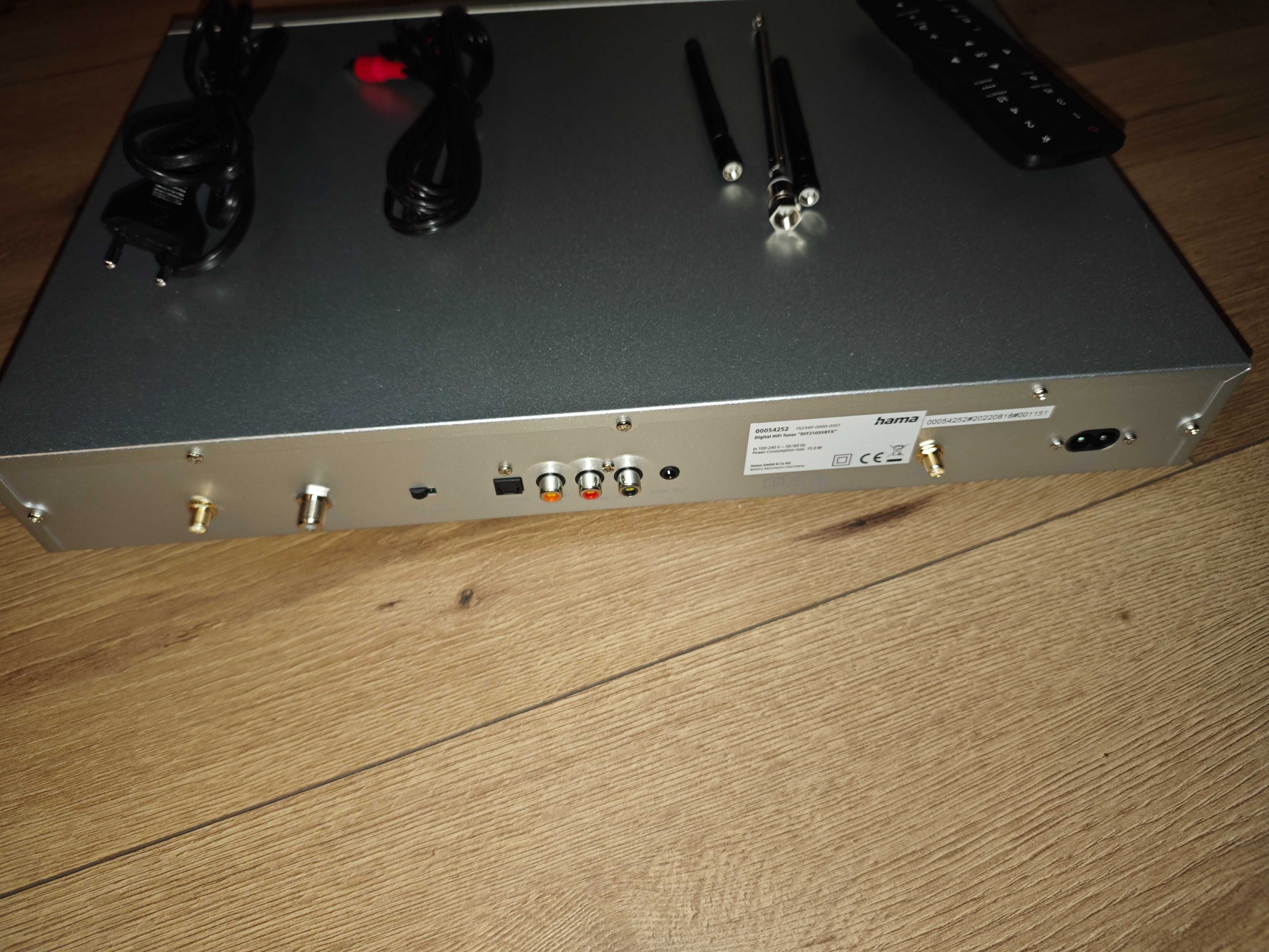 Tuner HAMA DIT2105SBTX Srebrny