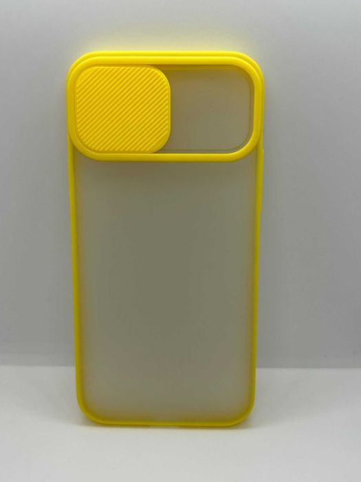 Obudowa Plecki Etui Case Iphone 12PRO Ochrona Aparatu Żółte kod 55