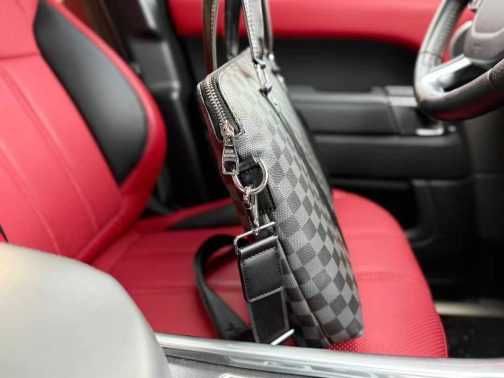 Skorzana męska torba aktówka Louis Vuitton, skóra 203610
