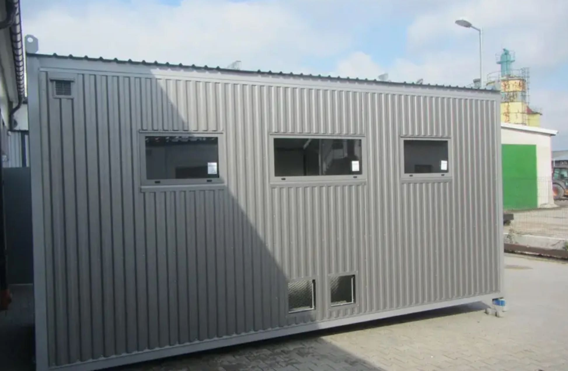 Kontener Dwumodułowy Przepompownia Przeciwpożarowa 5,0m X 5,0m X 2,8m