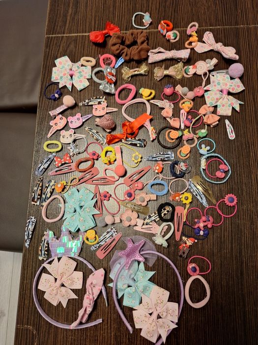 Spinki gumki mega duży zestaw 111 szt.