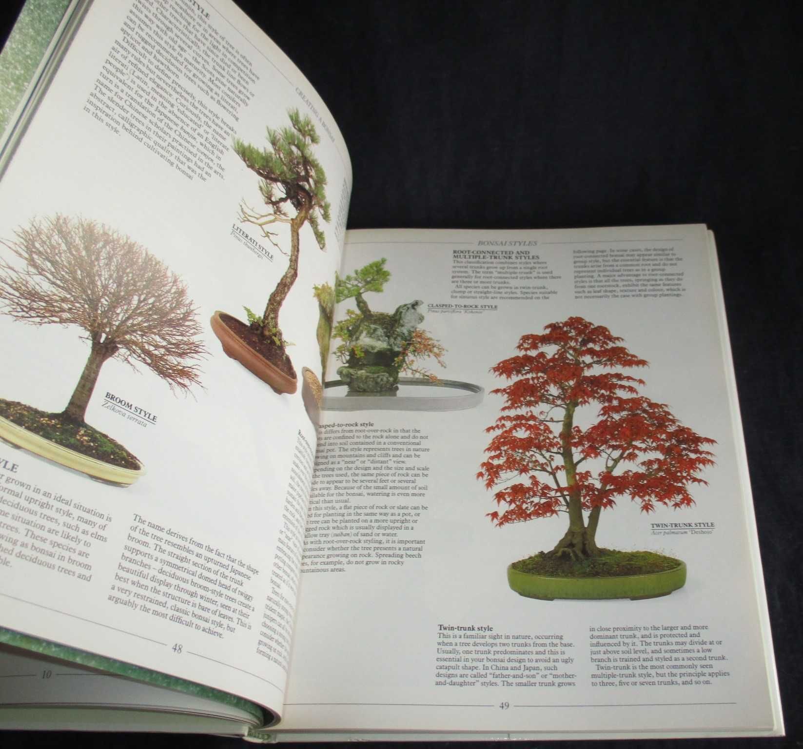 Livro The Complete Book of Bonsai Harry Tomlinson