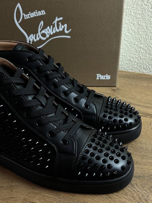 Christian louboutin Кеди крістіал лабутін високі лабутани кросівки