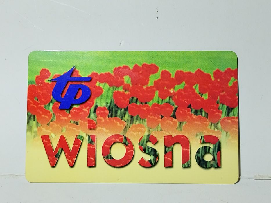 Karta telefoniczna TP wzór Wiosna NOWA! Telekomunikacja Polska