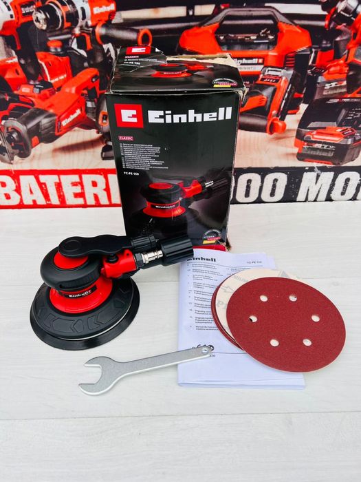 Ексцентрикова пневматична шліфувальна машина Einhell TC-PE 150