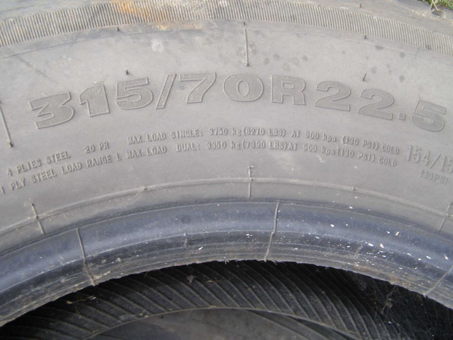 opony do przyczepy rolniczej 22,5"