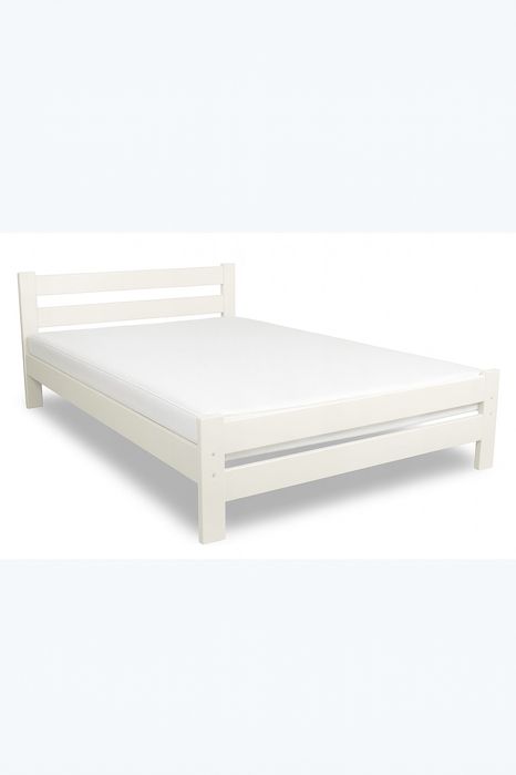 Wysoki zagłówek GRUBE Łóżko sosnowe drewniane Wszystkie rozmiary