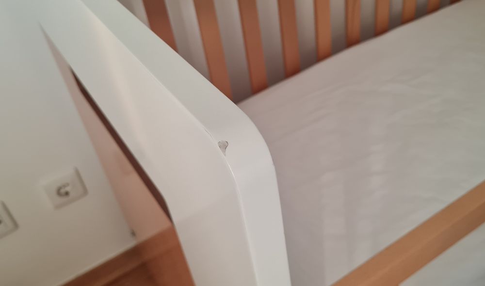 Berço cama de grades