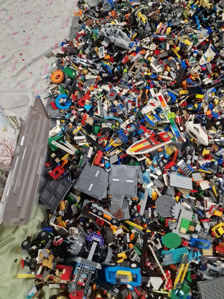 Klocki LEGO oryginalne mix 3 kg z figurkami