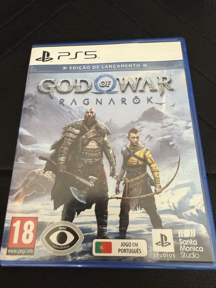 Hogwarts legacy e God Of War ,Jogos como novos vendo apenas o conjunto